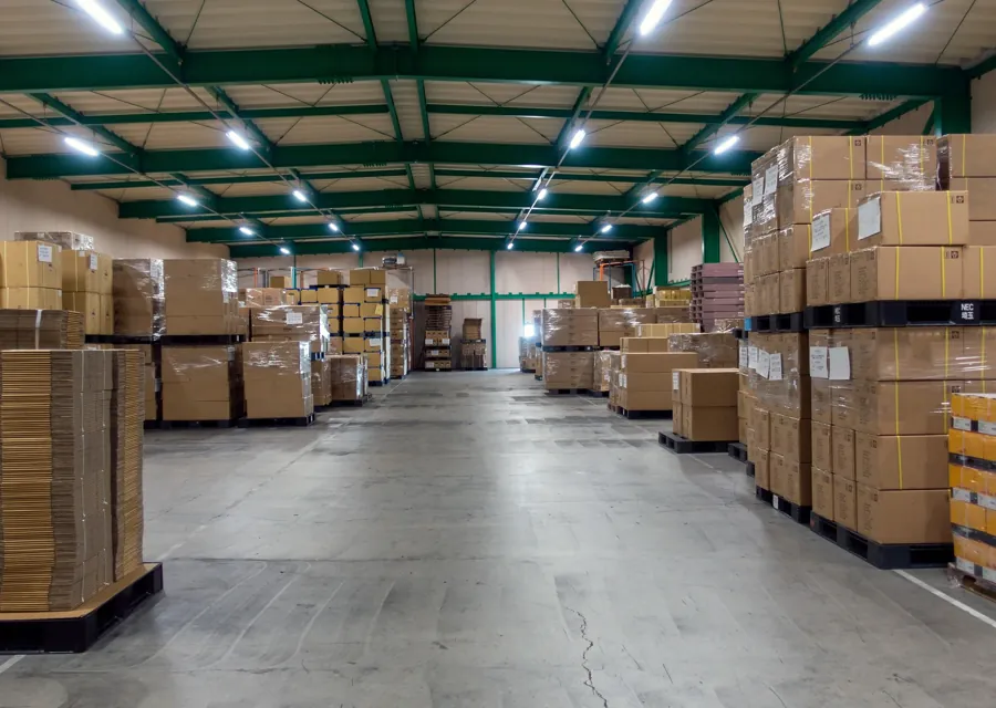 Export warehouse logistics
