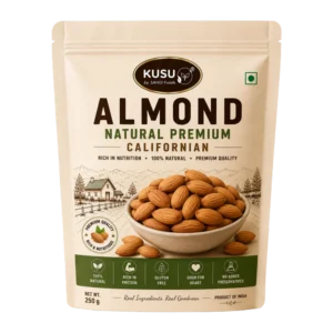 Buy KUSU Almond Natural Premium Californian online - SAHGI Foods