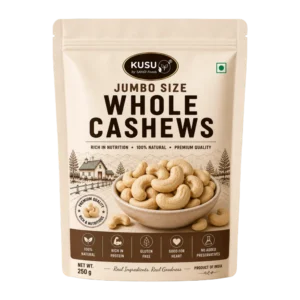 KUSU Jumbo Size Whole Cashew W180