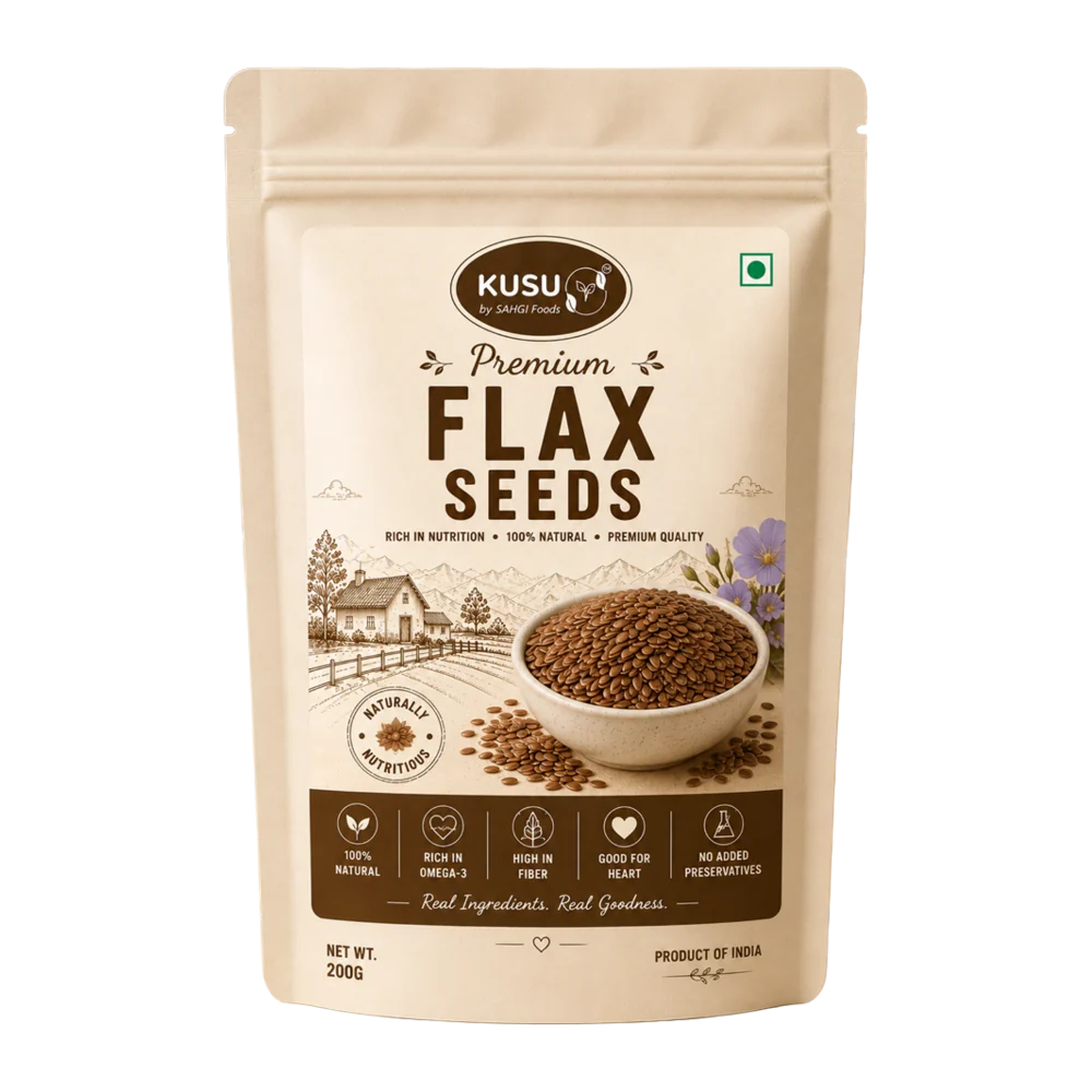Buy KUSU Premium Flax Seeds online - SAHGI Foods