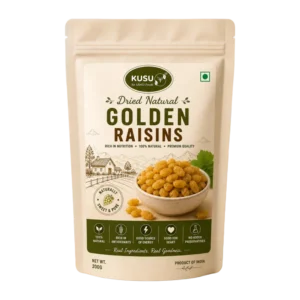 KUSU Dried Natural Golden Raisins
