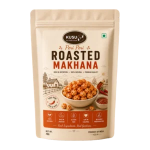 Buy KUSU Peri Peri Roasted Makhana online - SAHGI Foods